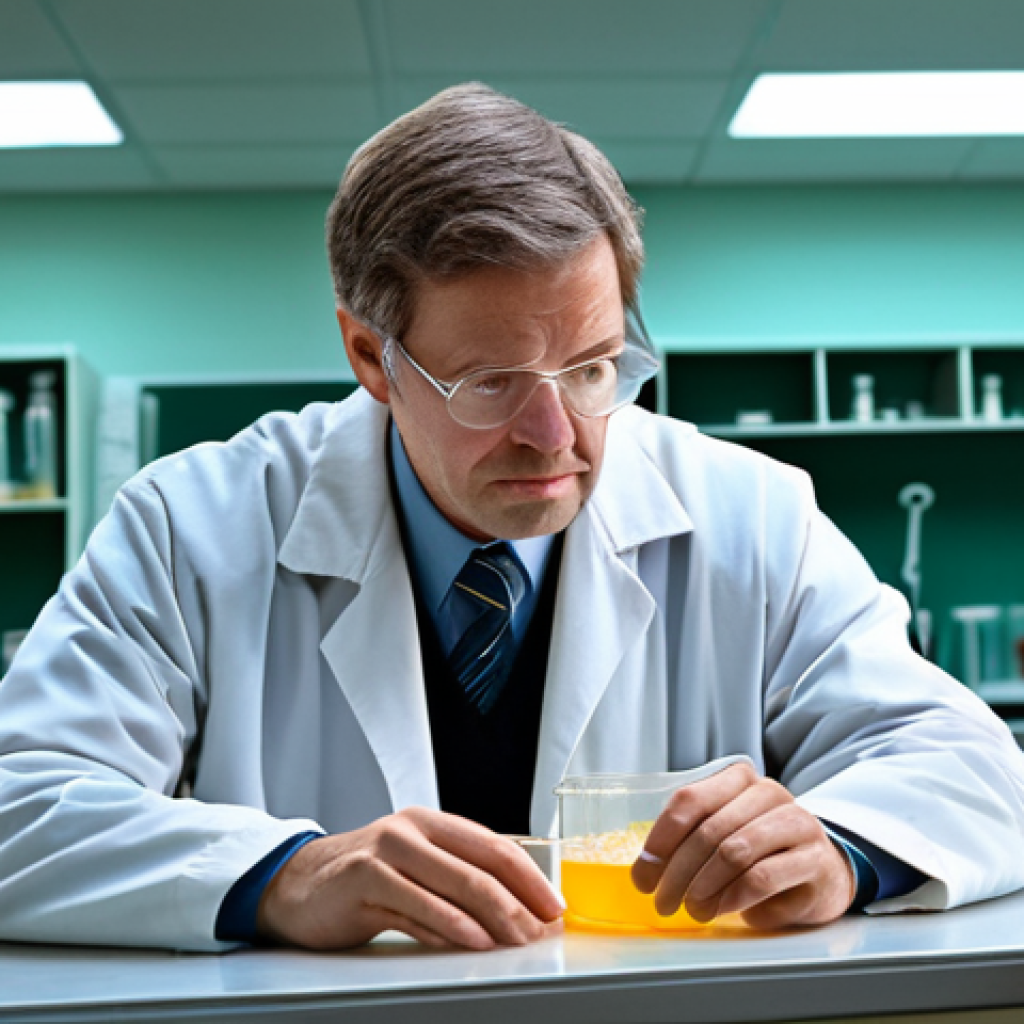 Serendipitous Discovery - The Penicillin Moment**

"A scientist in a laboratory, accidentally discovering a mold inhibiting bacterial growth in a petri dish. The lab is filled with beakers and equipment, soft lighting, focused on the petri dish. fully clothed, appropriate attire, safe for work, professional setting, perfect anatomy, correct proportions, well-formed hands, proper finger count, natural body proportions, high quality, professional photography, family-friendly, modest."

**