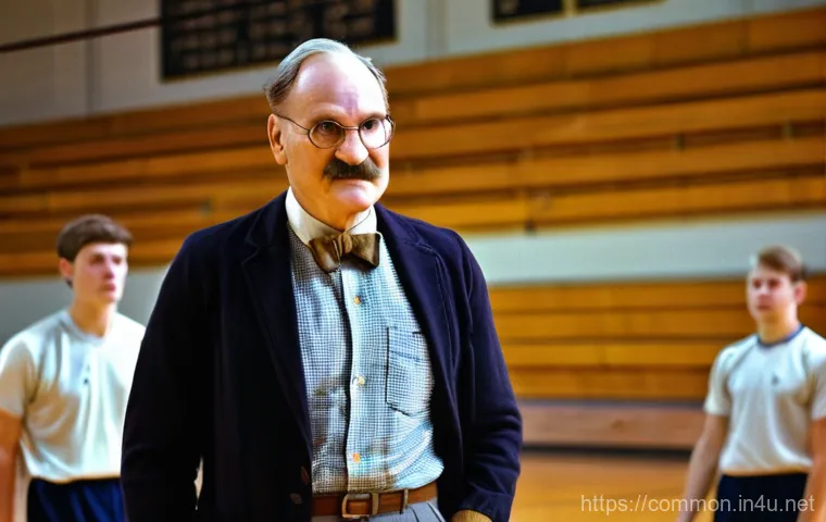 농구 역사 - **Prompt:** "A historical scene depicting James Naismith in 1891, a Canadian physical education inst...